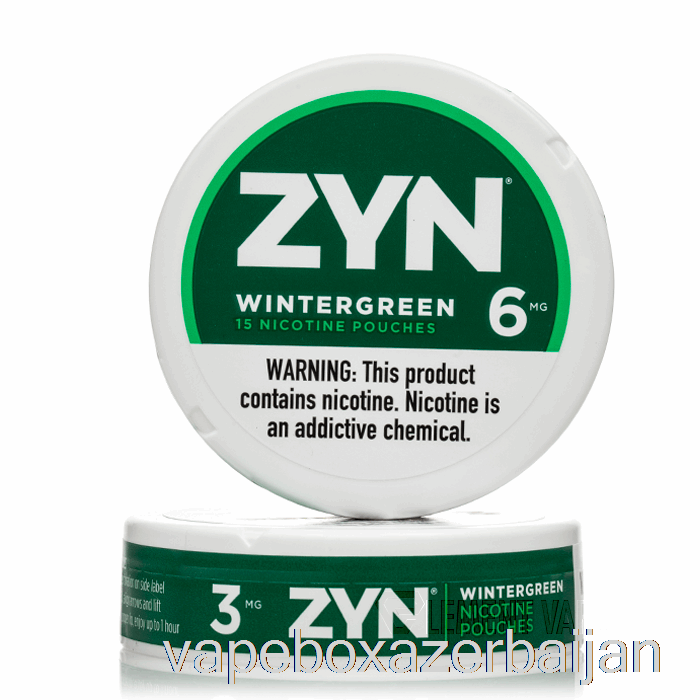 Vape Azerbaijan ZYN Nicotine Pouches - WINTERGREEN 3mg (5-PACK)